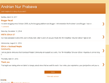 Tablet Screenshot of andriannurprabawa.com